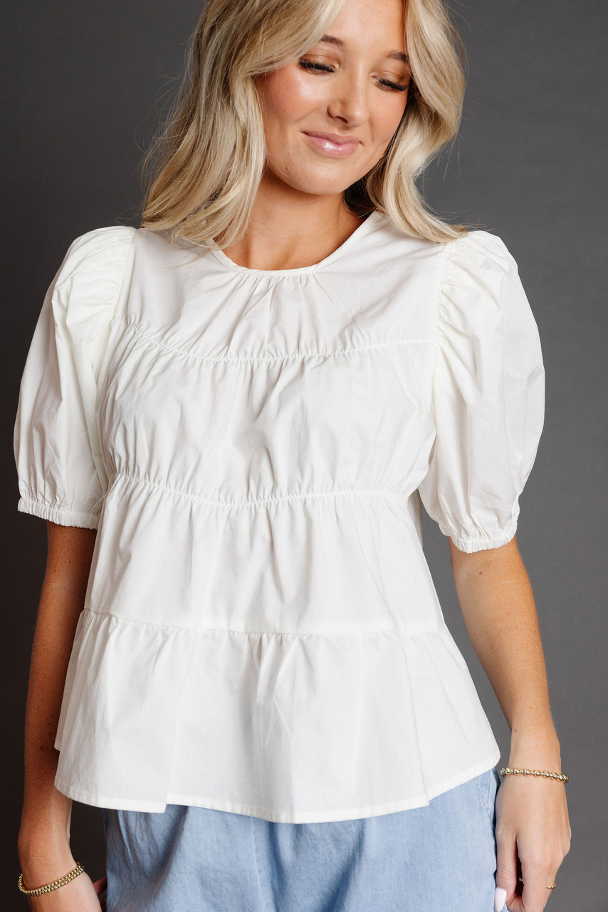 Marcas Blouse in Off White
