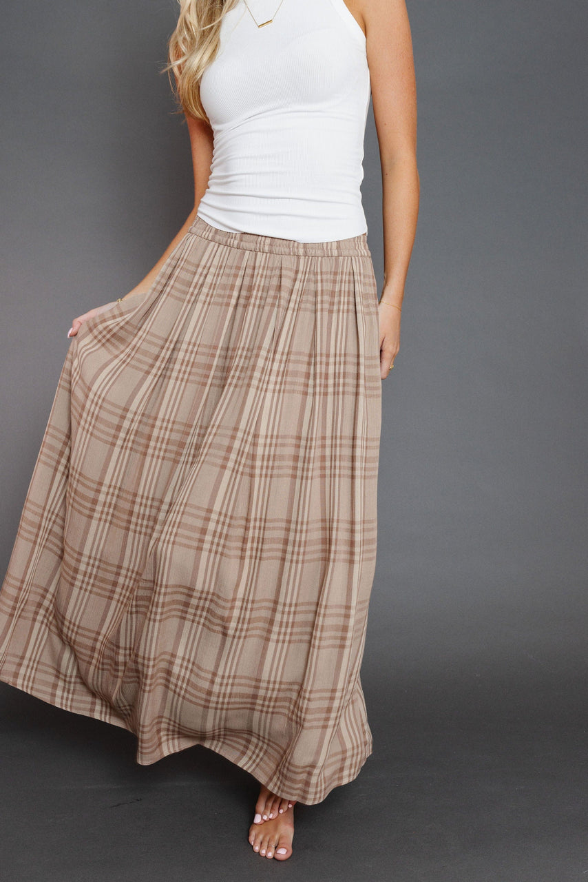 Almonde Skirt in Mocha