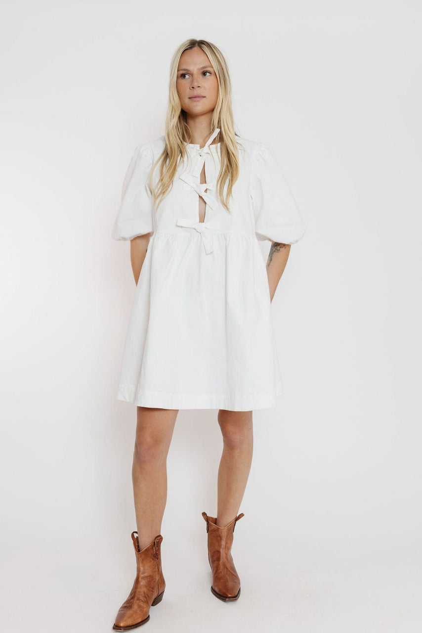 Ambrose Dress in Off White