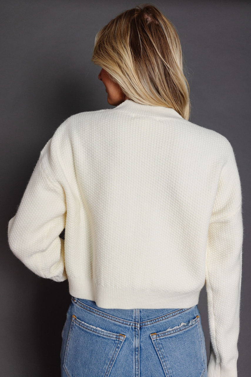 Fern Valley Sweater in Ivory