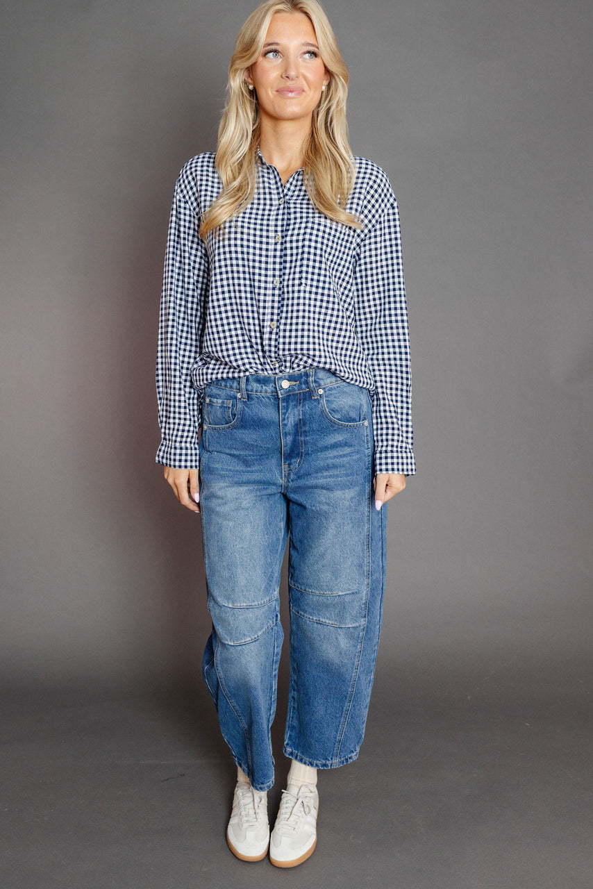 Harriman Shirt in Navy