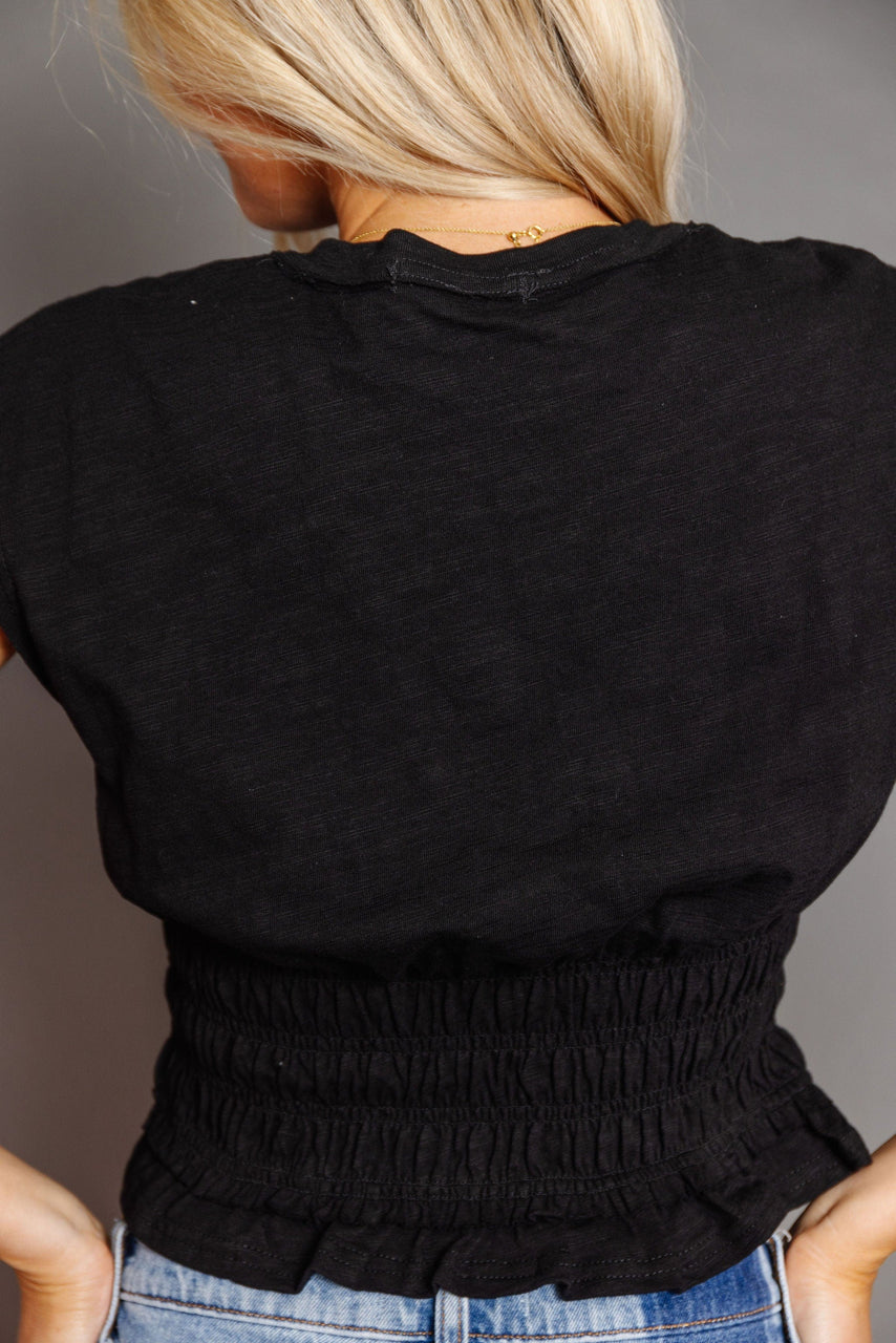Lazy Days Tee in Black