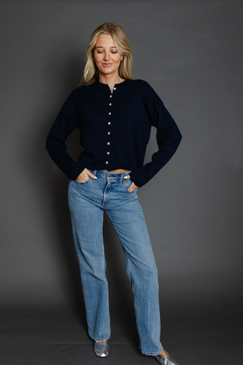 Taleah Cardigan in Midnight