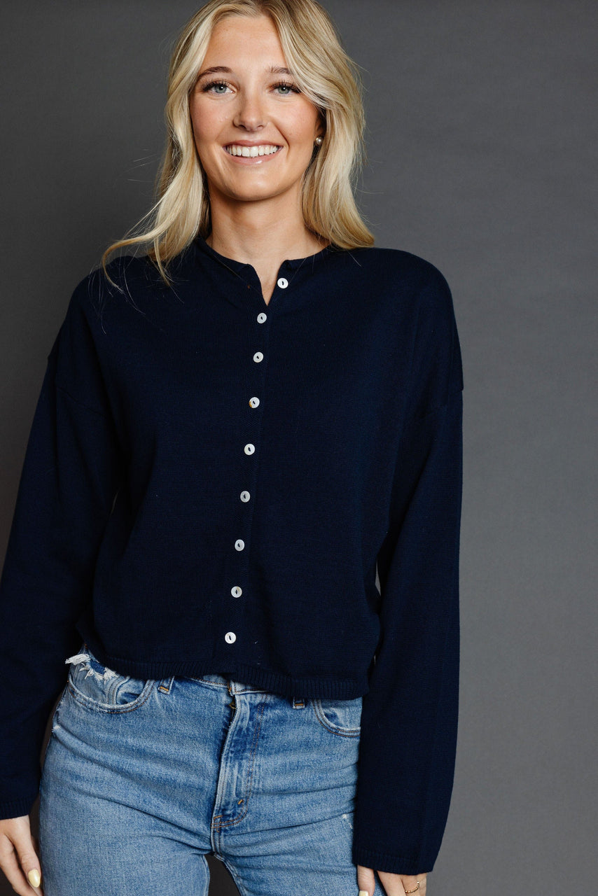 Taleah Cardigan in Midnight