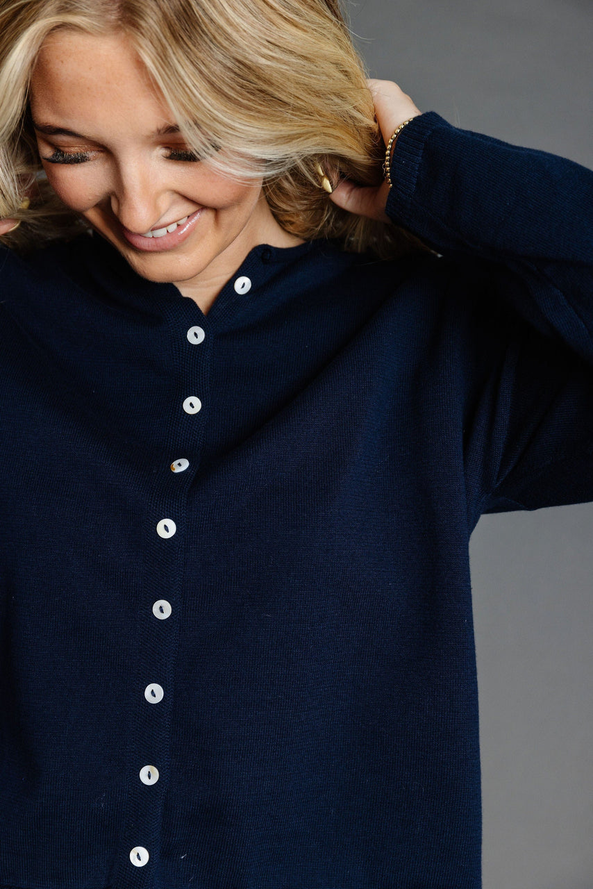 Taleah Cardigan in Midnight