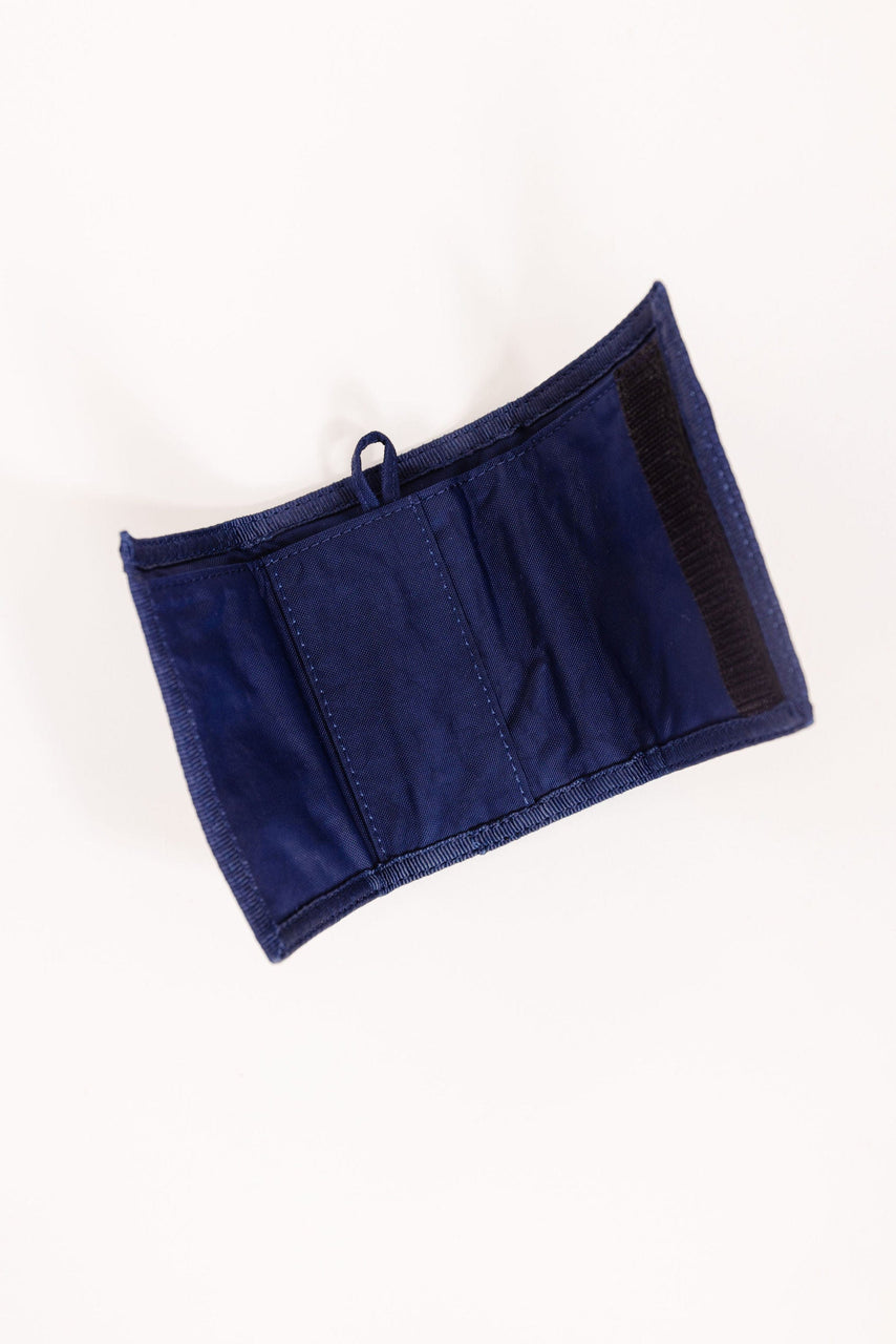 Baggu Nylon Wallet Wavy Gingham Peach