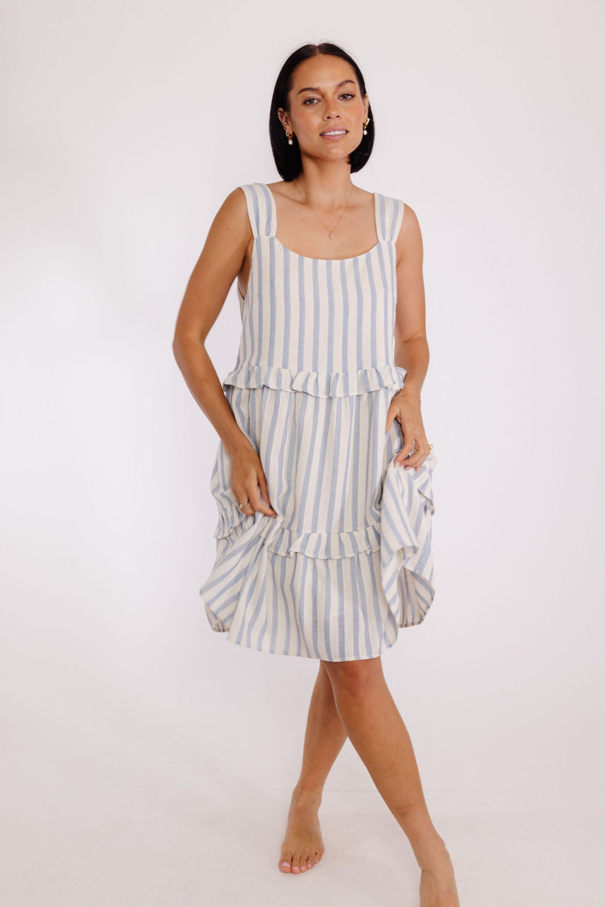 Blue Skies Sundress in Blue