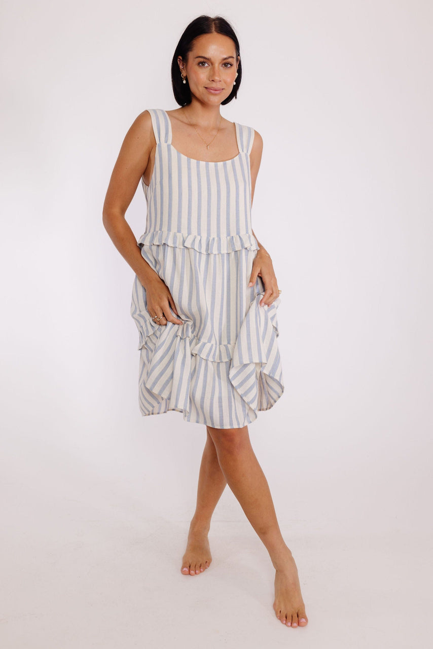 Blue Skies Sundress in Blue