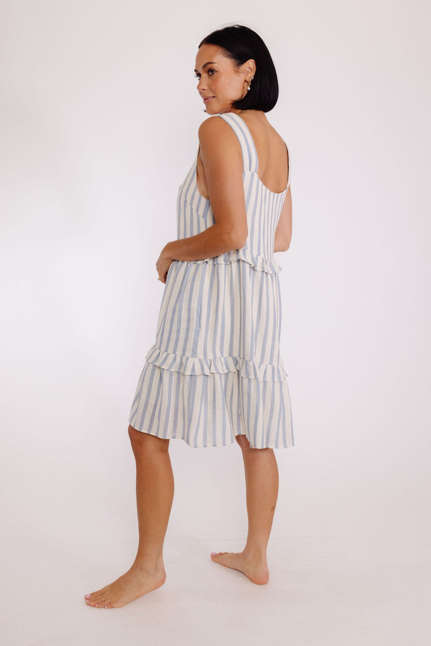 Blue Skies Sundress in Blue