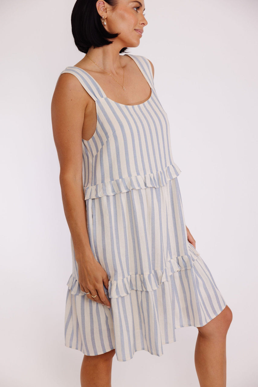 Blue Skies Sundress in Blue