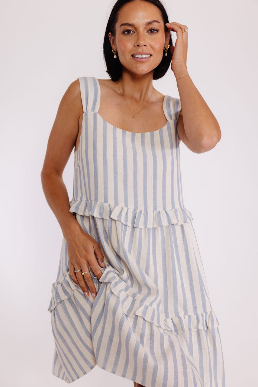 Blue Skies Sundress in Blue