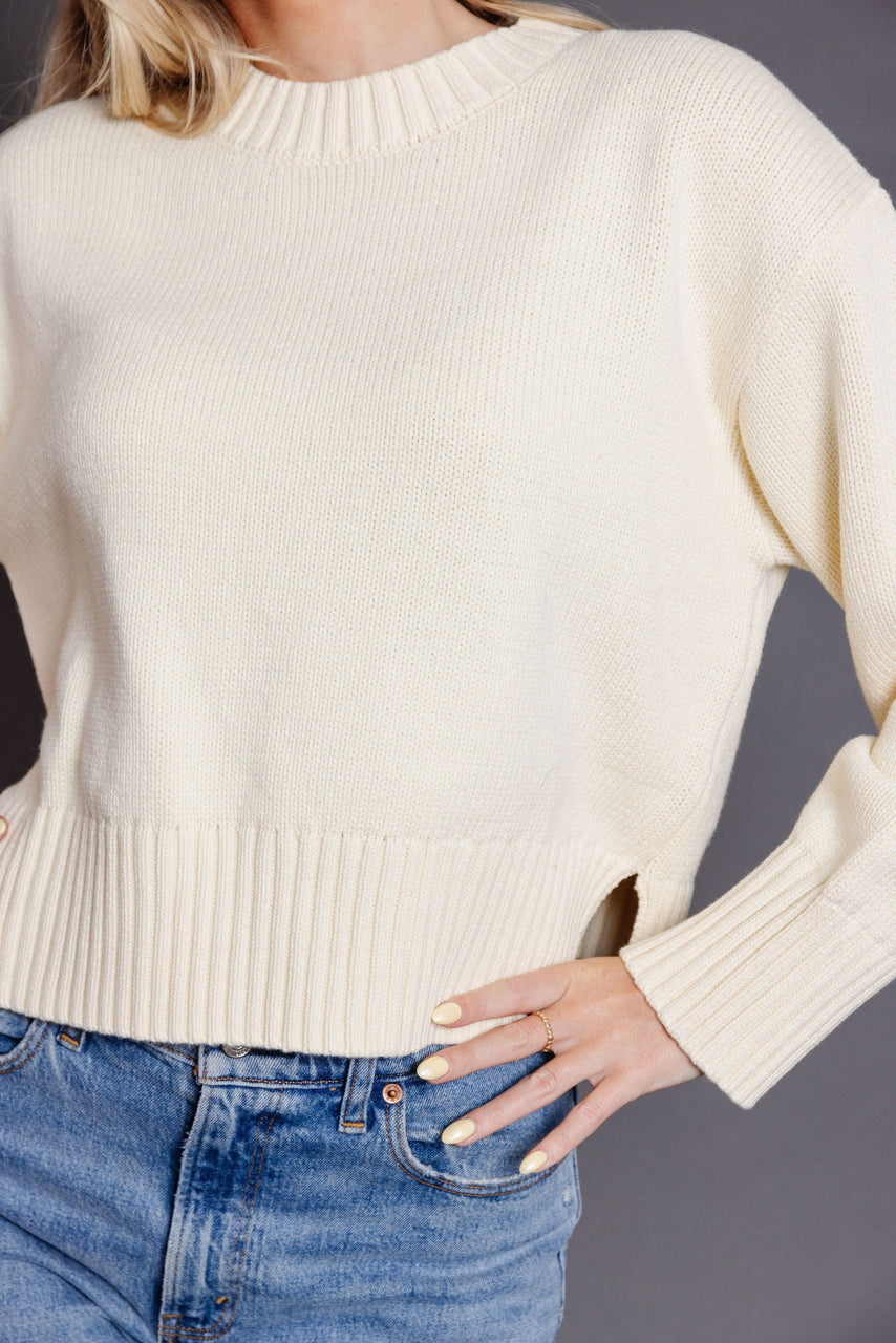 Asher Sweater in Cream