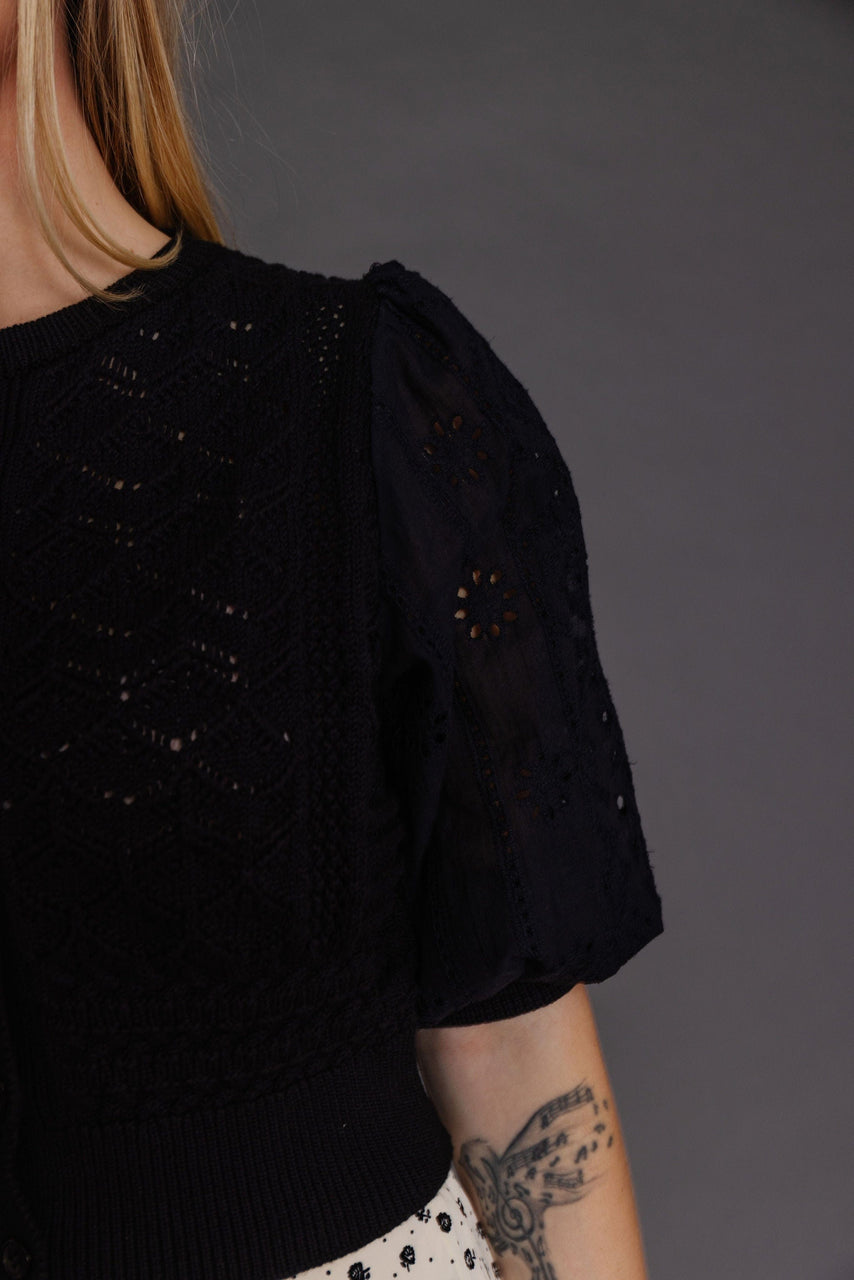 Hendry Cardigan in Black