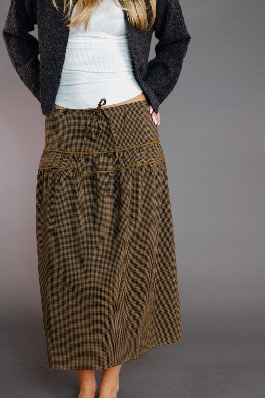 Katie Skirt in Brown
