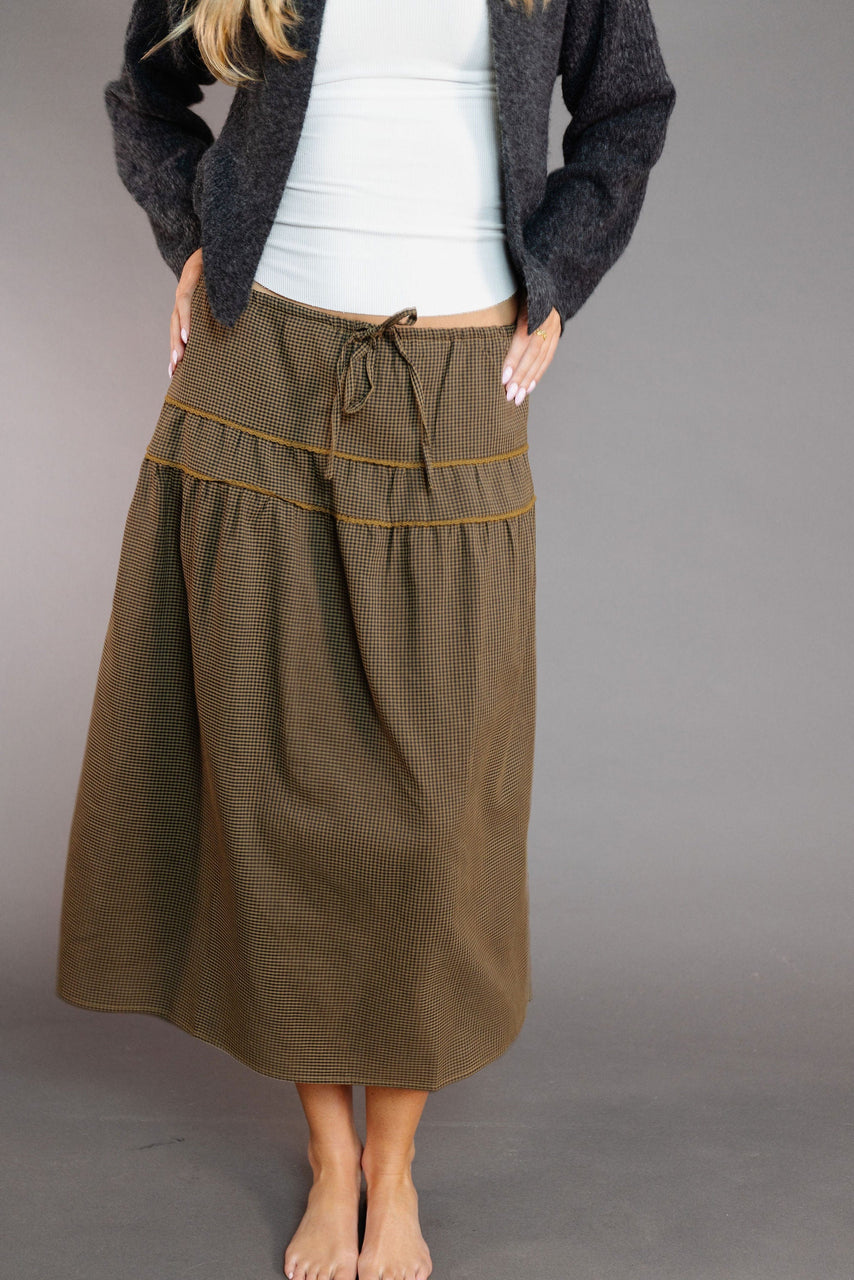 Katie Skirt in Brown
