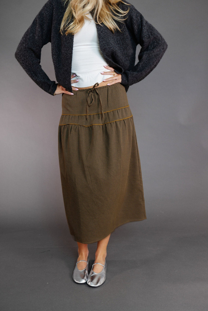 Katie Skirt in Brown