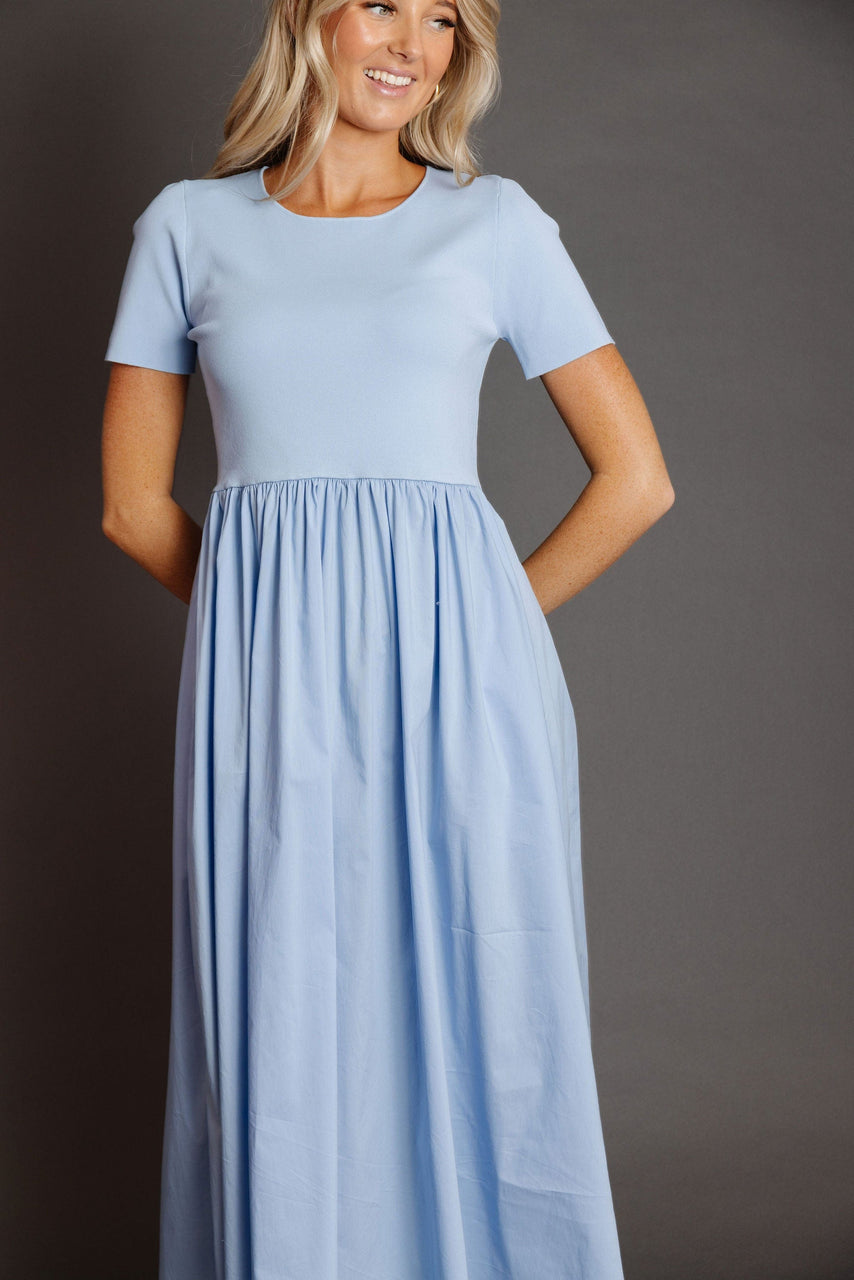 Kealani Dress in Powder Blue
