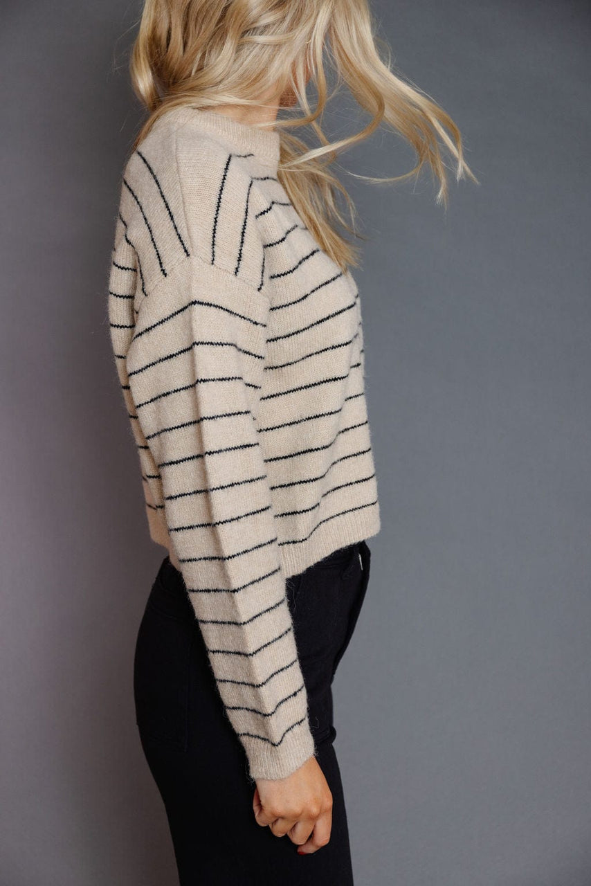 Meara Sweater in Greige