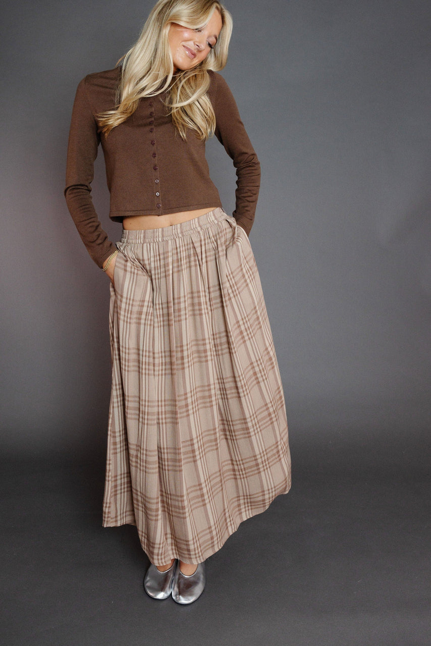 Shea Cardigan in Brown