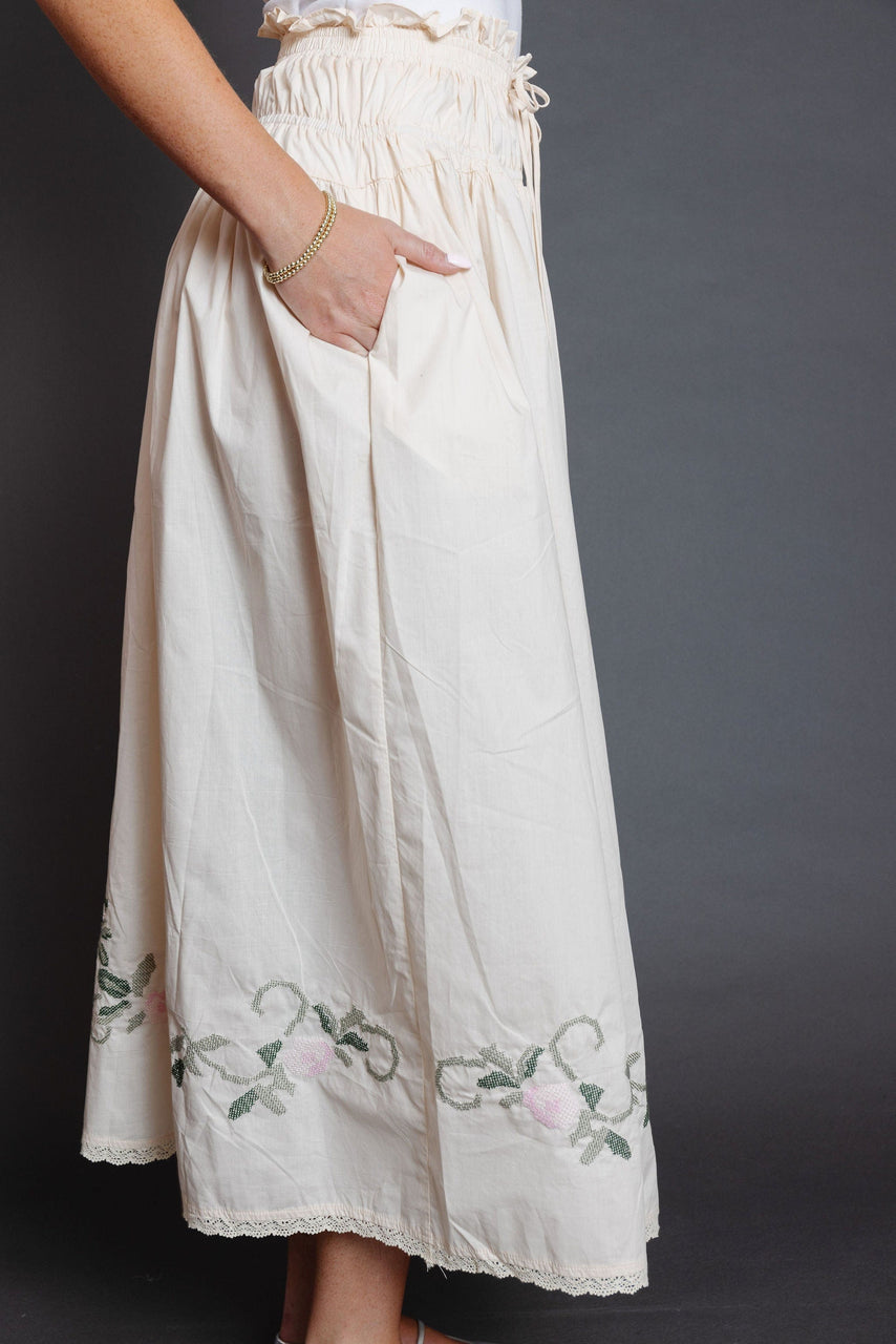 Silvan Skirt in Cream
