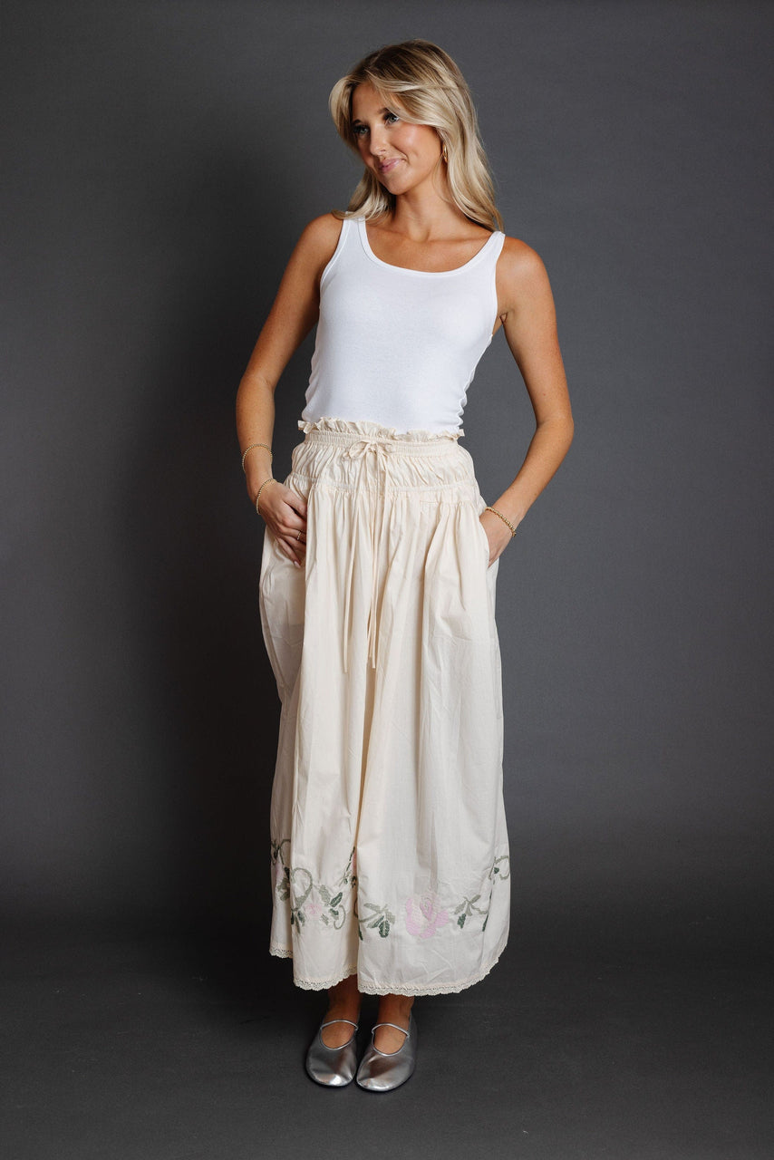 Silvan Skirt in Cream