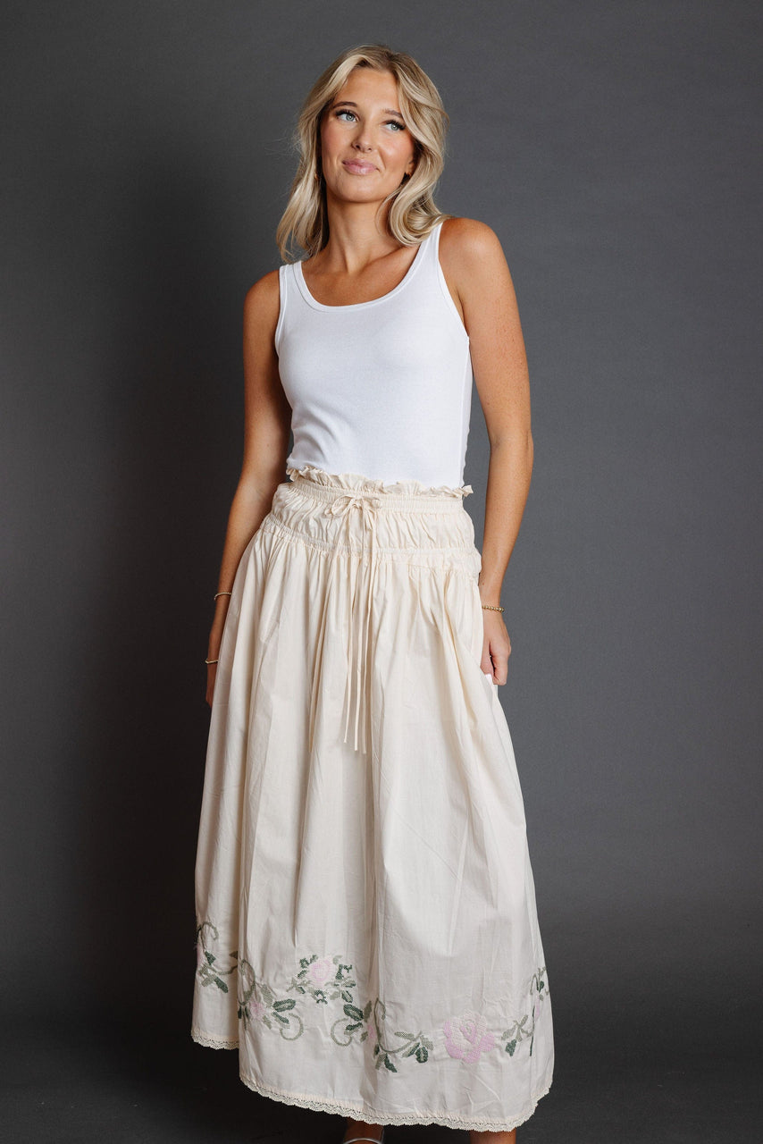 Silvan Skirt in Cream