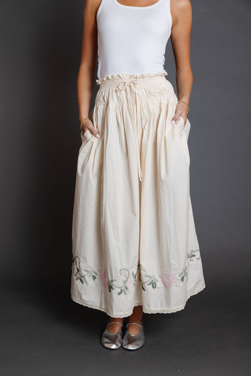 Silvan Skirt in Cream