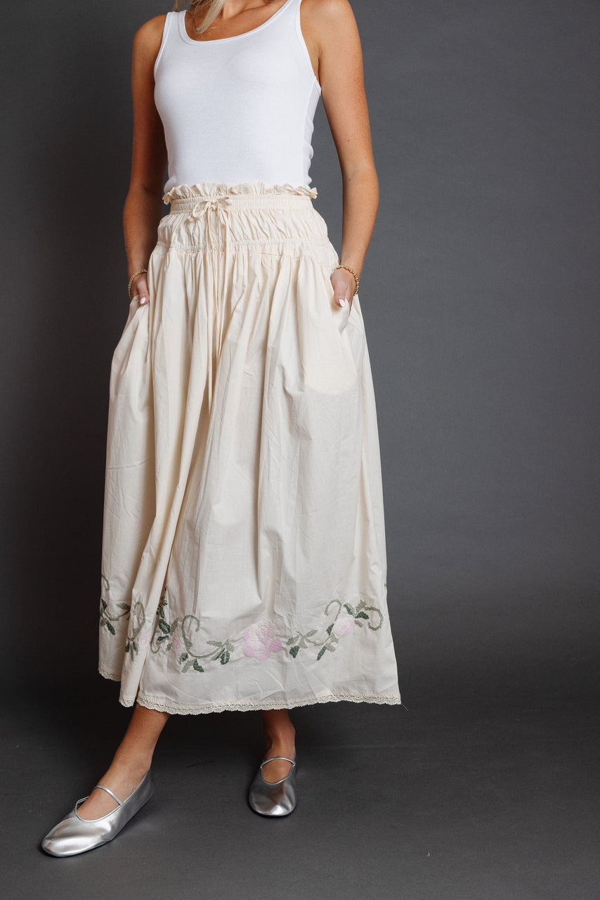 Silvan Skirt in Cream