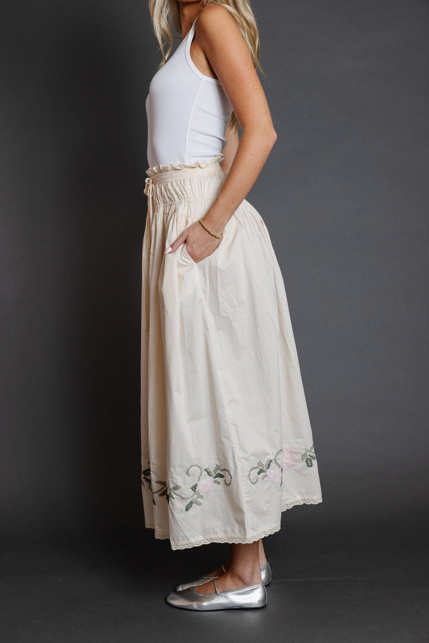 Silvan Skirt in Cream