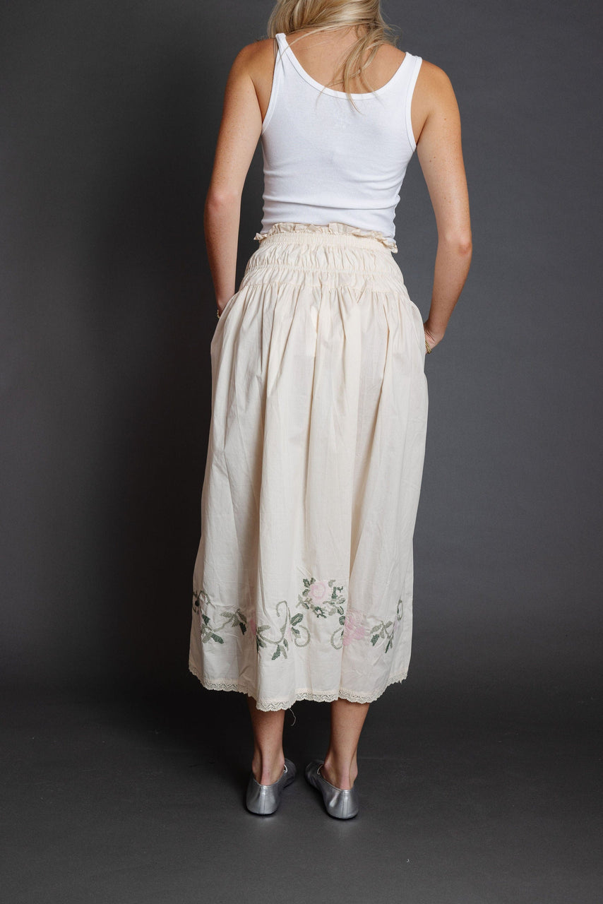 Silvan Skirt in Cream