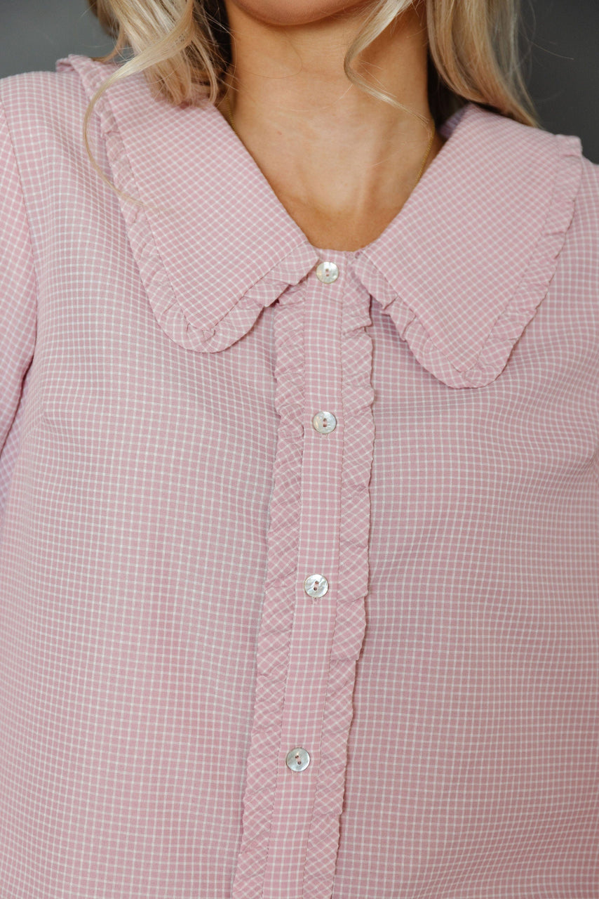 Caitlin Blouse in Mauve