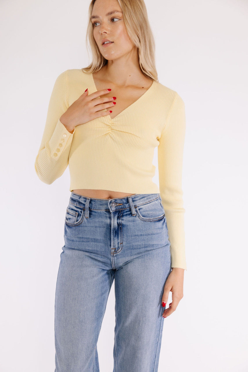 Celandine Tee in Yellow