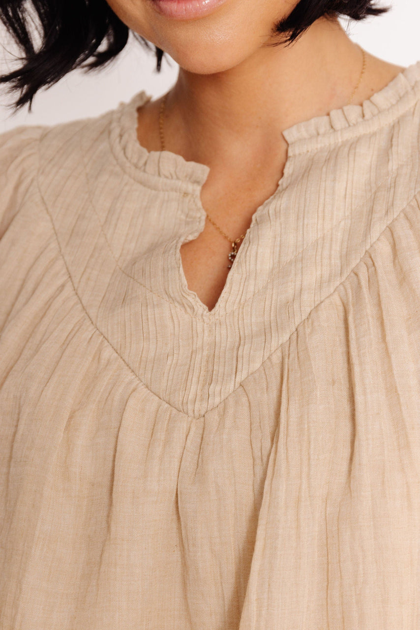 Chelle Blouse in Coconut