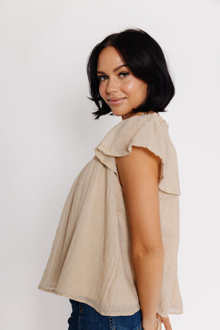 Chelle Blouse in Coconut