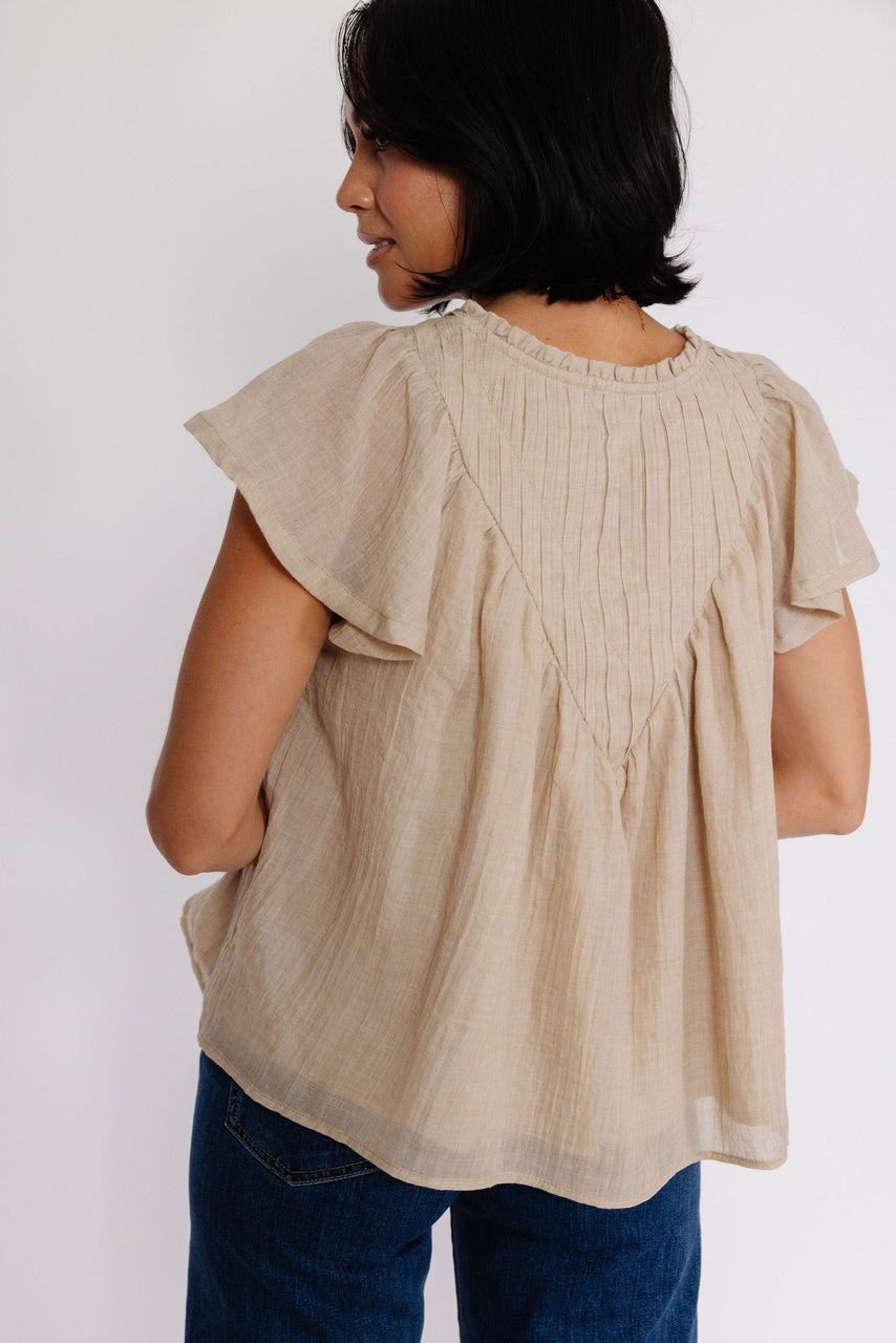 Chelle Blouse in Coconut