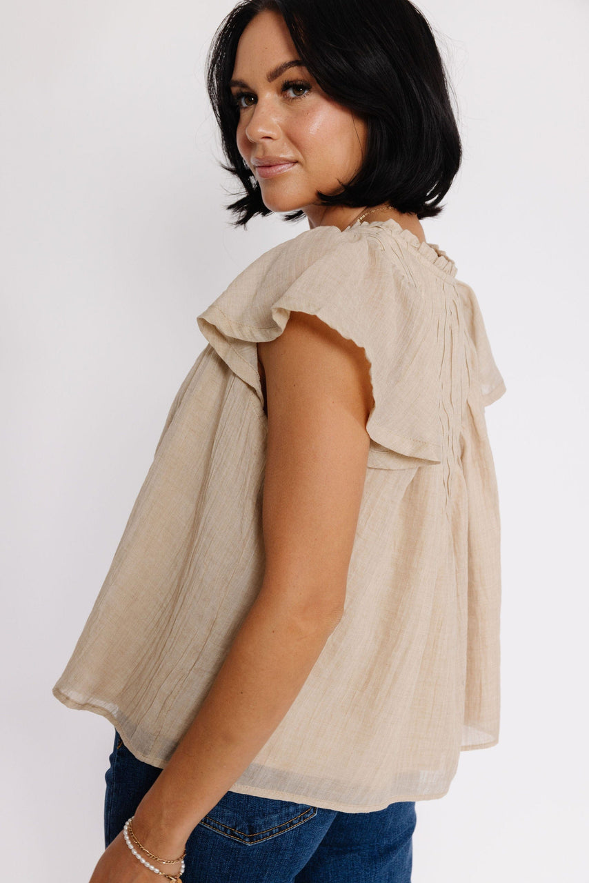 Chelle Blouse in Coconut