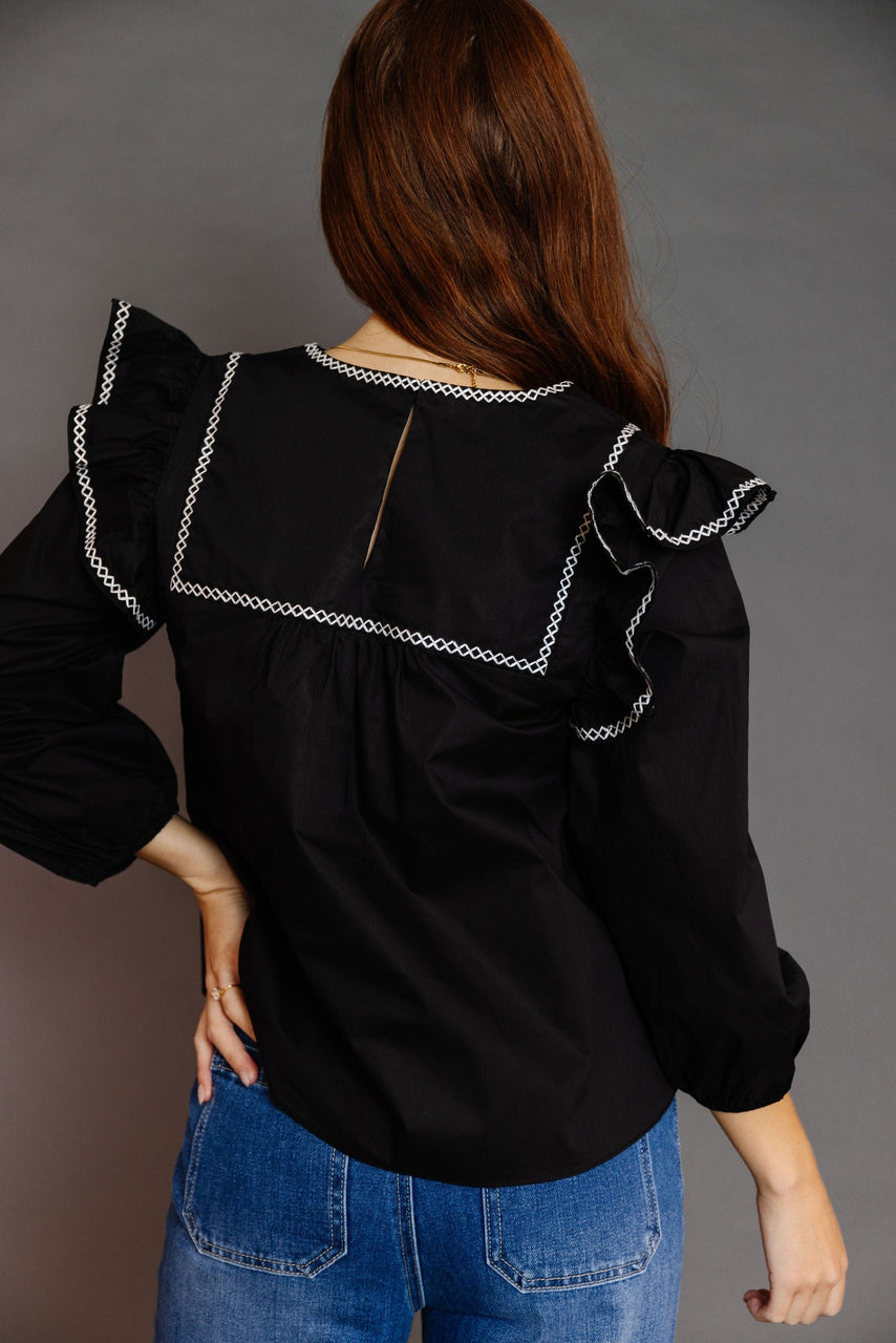 Covington Blouse in Black