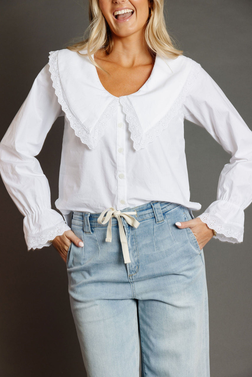 Ingall Blouse in Off White