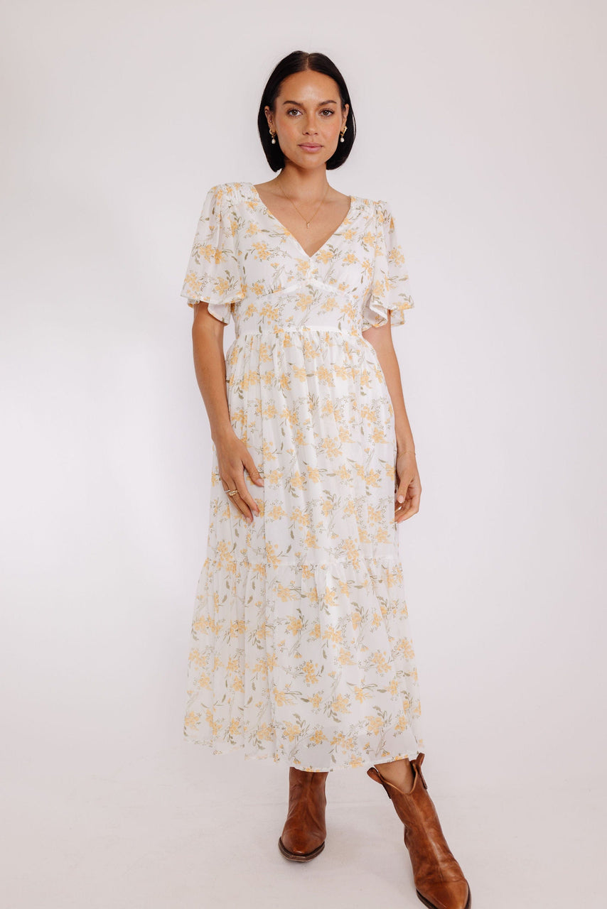 Daffodil Dress in Floral