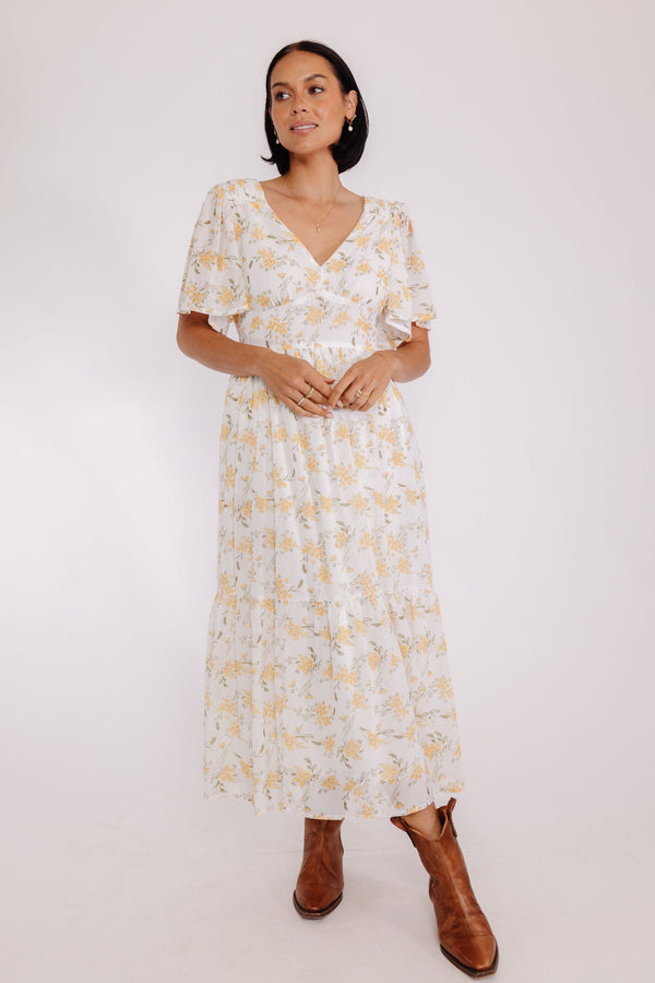 Daffodil Dress in Floral