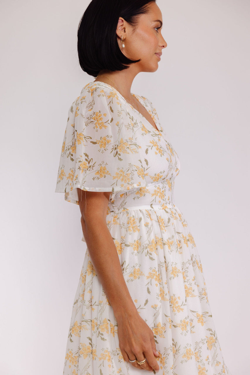 Daffodil Dress in Floral