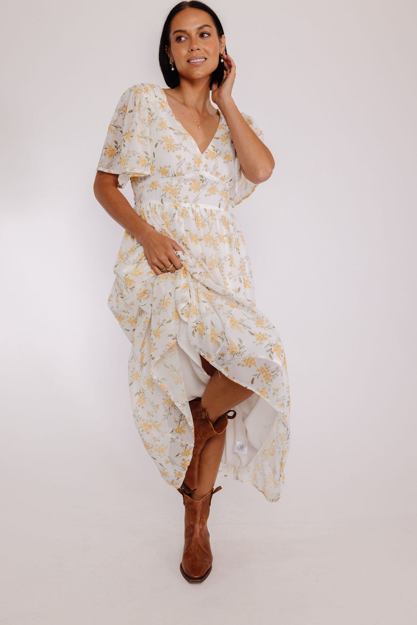 Daffodil Dress in Floral