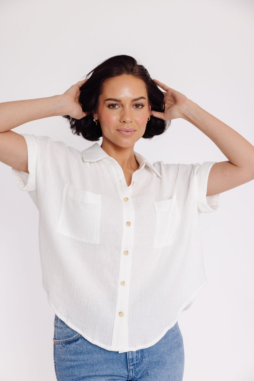 Dorel Blouse in White