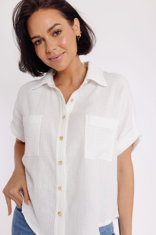 Dorel Blouse in White