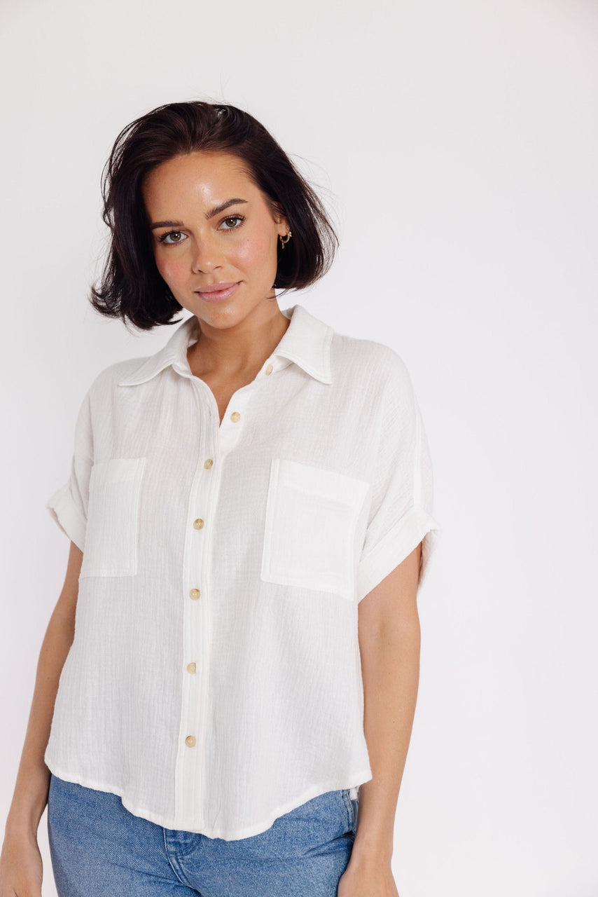 Dorel Blouse in White