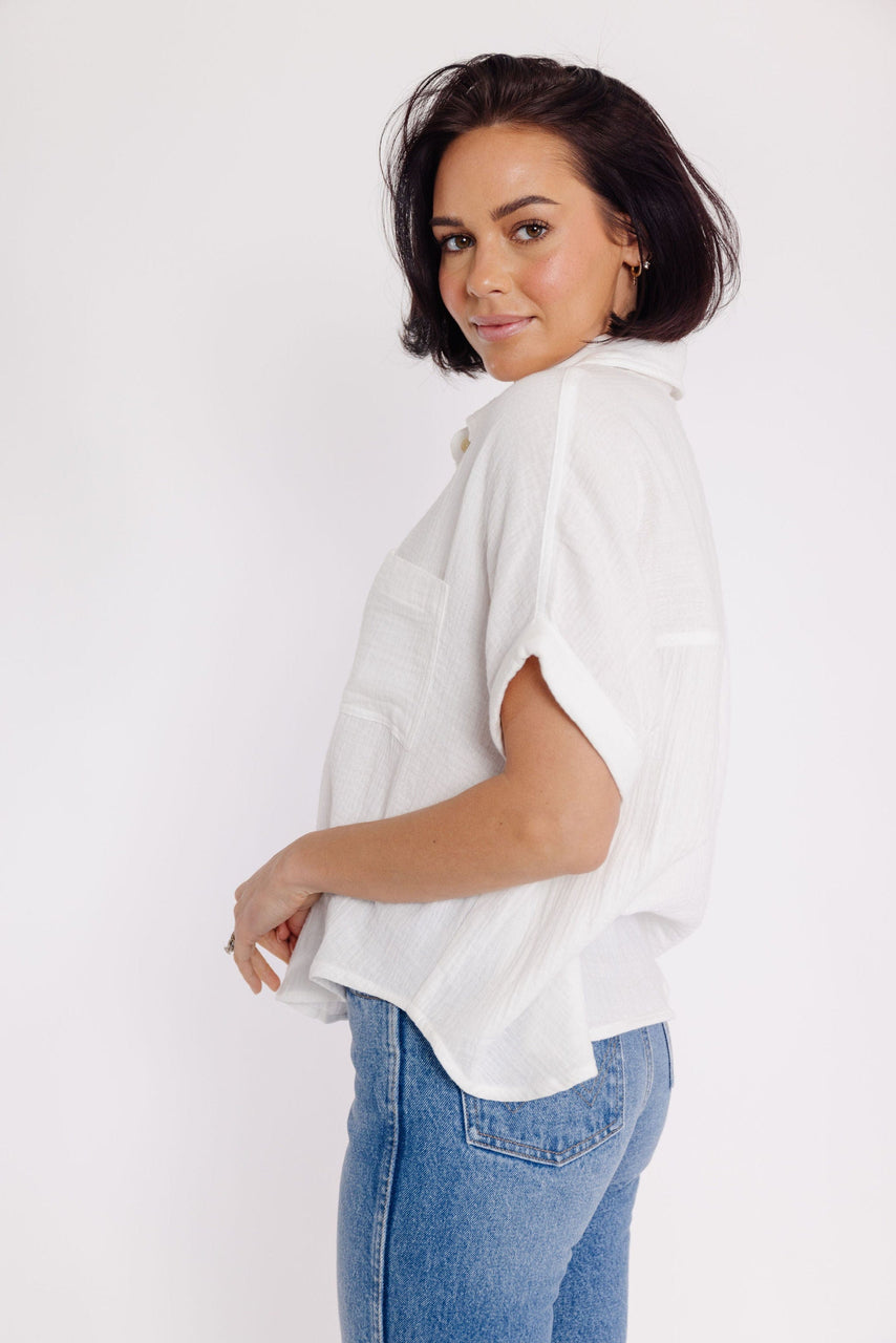 Dorel Blouse in White