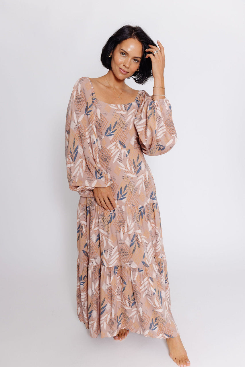 Dorothy Dress in Light Mocha