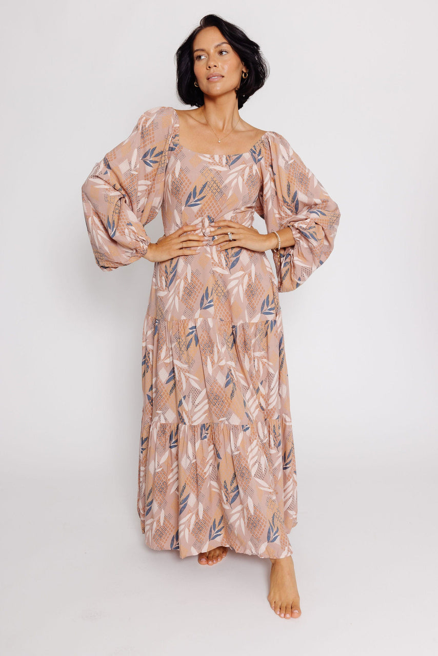Dorothy Dress in Light Mocha