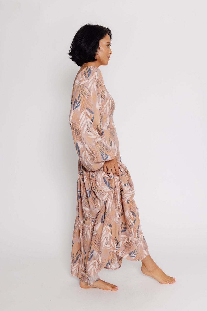 Dorothy Dress in Light Mocha