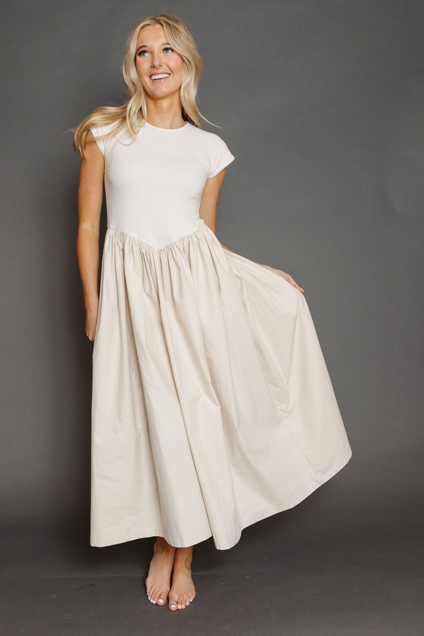 Eugene Dress in Cream